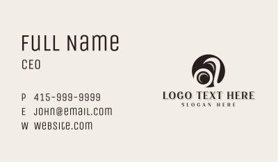 Creative Company Letter A Business Card Image Preview