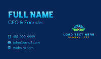 Solar Renewable Energy Business Card Design