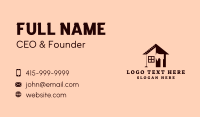 Axe House Carpentry Business Card Image Preview