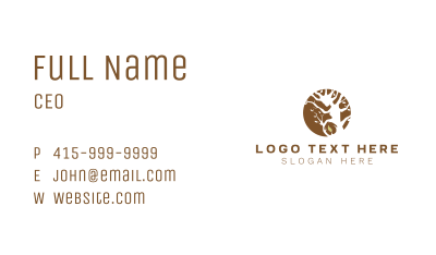 Mother Nature Tree Business Card Image Preview
