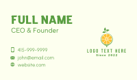 Organic Lime Extract Business Card Image Preview