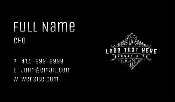 Razor Barber Blade Business Card Design Image Preview