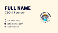 Koala Hardhat Wrench Business Card Design