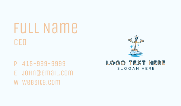 Mop Cleaner Disinfection Business Card Design Image Preview