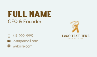 Wheat Farmer Agriculture Business Card Preview