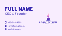 Gardening Flower Pot Business Card Preview