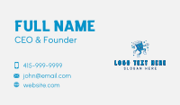 Cleaning Bucket Housekeeper Business Card Design