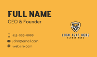 Sports Tiger Shield Business Card Image Preview