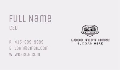 Vehicle Car Transportation Business Card Image Preview