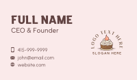 Sweet Cupcake Pastry Business Card Design