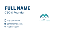 Realty Roofing Letter M Business Card Image Preview