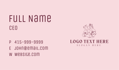 Infant Maternity Childcare Business Card Image Preview