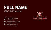 Skull Target Archery Business Card Preview