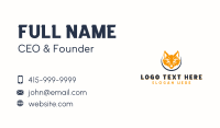 Fox Investment Financing Business Card Design