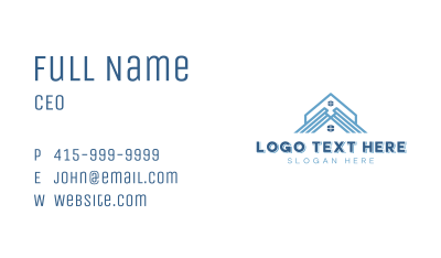 Roofing Housing Repair Business Card Image Preview