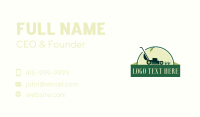  Lawn Care Gardening Lawn Mower Business Card Image Preview