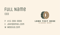 Auto Tire Leaf Business Card Image Preview