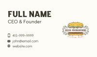 Burger Restaurant Diner Business Card Image Preview