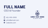Strong Woman Fitness Business Card Preview