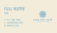 Ornamental Floral Emblem Business Card Image Preview