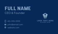 Blue Arrow Company Business Card Image Preview