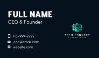 Cube Artificial Intelligence Business Card Image Preview