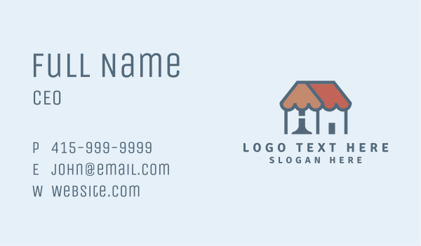 House Lamp Furniture Business Card Design Image Preview