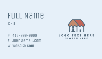 House Lamp Furniture Business Card Image Preview