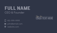 Professional Brand Company Business Card Preview