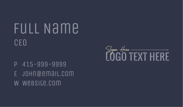 Professional Brand Company Business Card Design Image Preview