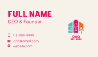 Multicolor Home Improvement  Business Card Image Preview
