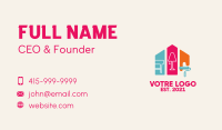 Multicolor Home Improvement  Business Card Image Preview