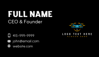 Aerial Drone Quadcopter Business Card Preview