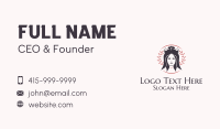 Beauty Queen Pageant  Business Card Image Preview