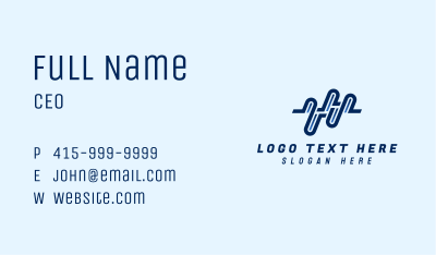 Generic Wave Line  Business Card Image Preview