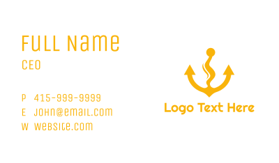 Anchor Vape Business Card Image Preview