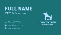 Pet Dog Flag Business Card Preview