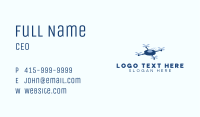 Aerial Drone Quadrotor Business Card Image Preview