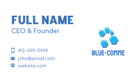 Blue Hive Business Card Image Preview