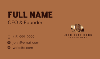 Cowboy Boots Nebraska  Business Card Design