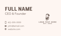 Gentleman Men Styling Business Card Image Preview