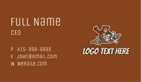 Airplane Bear  Business Card Image Preview