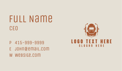 Mechanic Welding Metalworks Business Card Image Preview