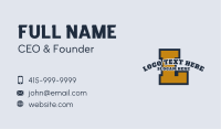 Sports Athlete Lettermark Business Card Image Preview