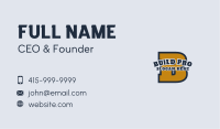 Sports Athlete Lettermark Business Card Image Preview