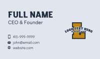 Sports Athlete Lettermark Business Card Image Preview