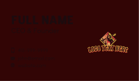 Hood Knight Armor  Business Card Image Preview
