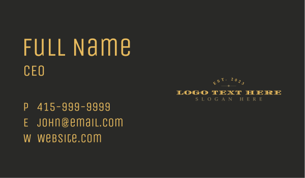 Premium Store Wordmark Business Card Design Image Preview