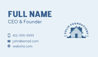 House Roofing Construction Business Card Image Preview