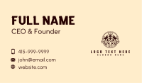 Axe Saw Tool Lumberjack Business Card Image Preview